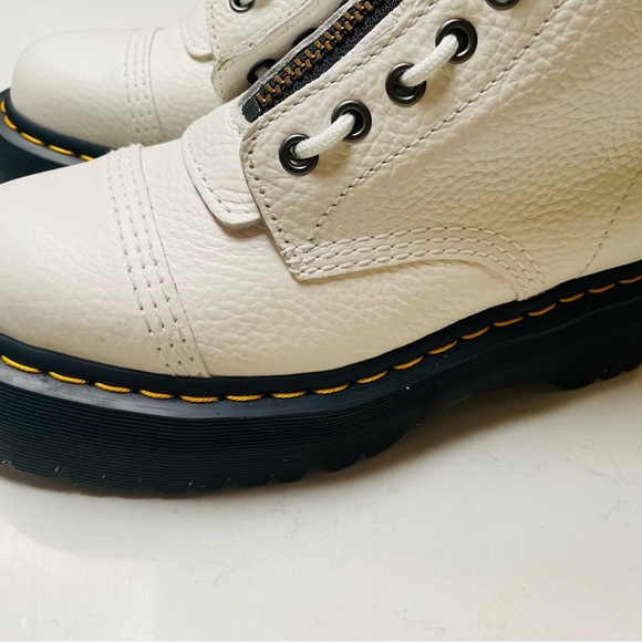 Brand NEW Dr. Martens SINCLAIR MILLED NAPPA LEATHER PLATFORM BOOTS Size 7 Women - Picture 6 of 16